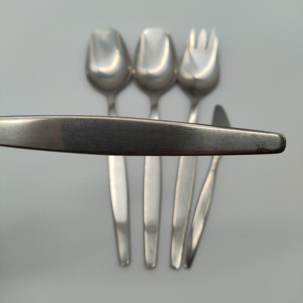 5X Serving Set A Gense FOCUS Satin 18-8 Stainless SWEDEN Flatware
